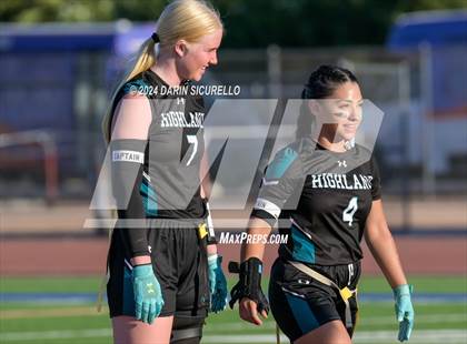 Thumbnail 2 in Marcos de Niza vs Highland (Make Your Mark Invitational) photogallery.