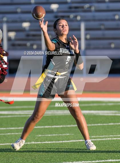 Thumbnail 2 in Marcos de Niza vs Highland (Make Your Mark Invitational) photogallery.