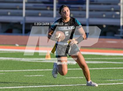Thumbnail 2 in Marcos de Niza vs Highland (Make Your Mark Invitational) photogallery.