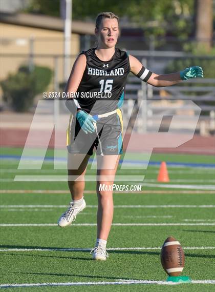 Thumbnail 2 in Marcos de Niza vs Highland (Make Your Mark Invitational) photogallery.