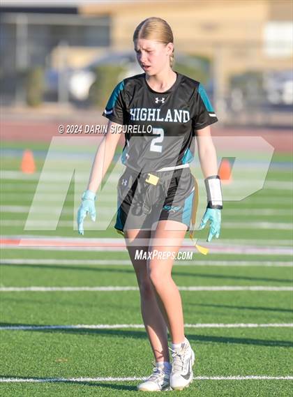 Thumbnail 2 in Marcos de Niza vs Highland (Make Your Mark Invitational) photogallery.