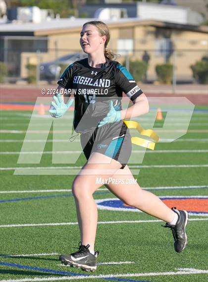 Thumbnail 1 in Marcos de Niza vs Highland (Make Your Mark Invitational) photogallery.