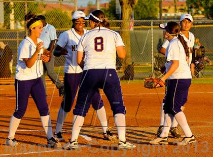 Thumbnail 2 in Salpointe Catholic @ Sunrise Mountain (AIA D2 Playoff) photogallery.