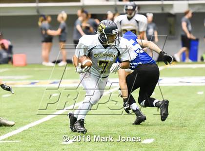 Thumbnail 2 in Kingman Academy vs. Bourgade Catholic photogallery.