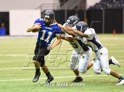 Thumbnail 3 in Kingman Academy vs. Bourgade Catholic photogallery.