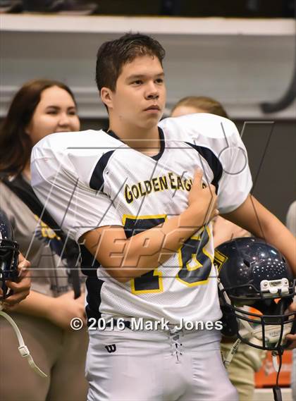 Thumbnail 3 in Kingman Academy vs. Bourgade Catholic photogallery.
