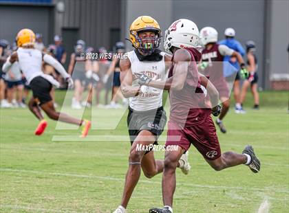 Thumbnail 2 in Horn Lake vs DeSoto Central (U of Memphis 7v7) photogallery.