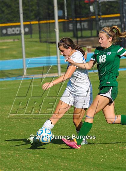 Thumbnail 2 in Girls Prep vs Notre Dame photogallery.