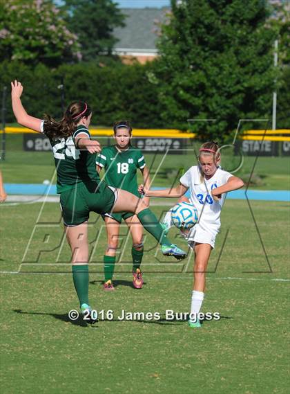 Thumbnail 1 in Girls Prep vs Notre Dame photogallery.