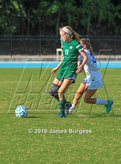 Thumbnail 2 in Girls Prep vs Notre Dame photogallery.