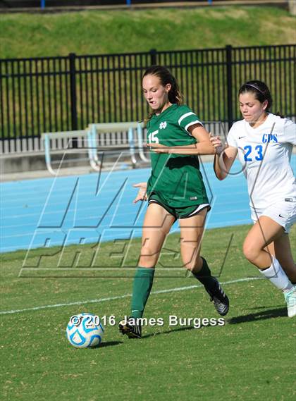 Thumbnail 1 in Girls Prep vs Notre Dame photogallery.