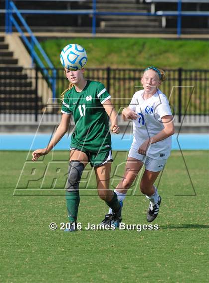 Thumbnail 2 in Girls Prep vs Notre Dame photogallery.