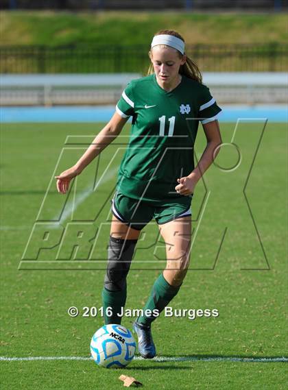 Thumbnail 1 in Girls Prep vs Notre Dame photogallery.