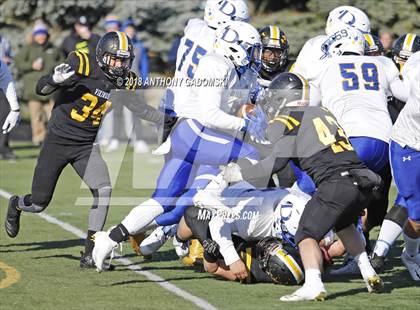 Thumbnail 3 in De La Salle @ St. Laurence (Chicago Catholic League Prep Bowl Playoff Semifinal) photogallery.