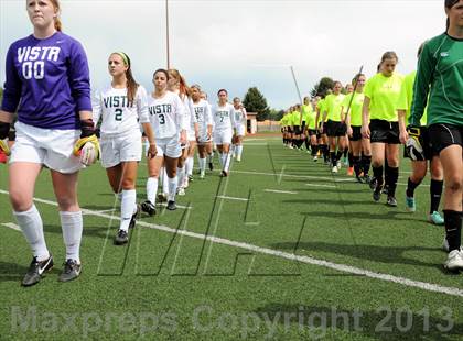 Thumbnail 3 in Fossil Ridge vs. Mountain Vista (CHSAA 5A Semifinals) photogallery.