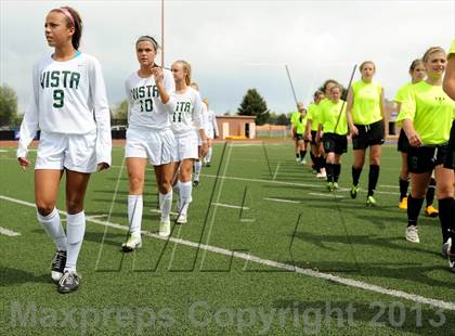 Thumbnail 2 in Fossil Ridge vs. Mountain Vista (CHSAA 5A Semifinals) photogallery.