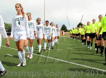 Thumbnail 1 in Fossil Ridge vs. Mountain Vista (CHSAA 5A Semifinals) photogallery.