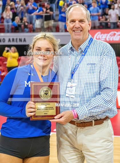 Thumbnail 2 in McMichael vs Seaforth (NCHSAA 2A Final - Awards) photogallery.