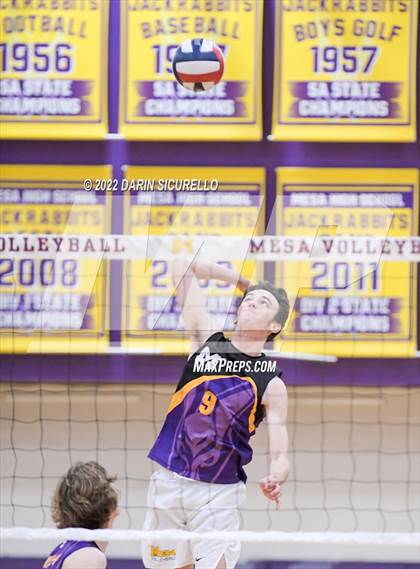 Thumbnail 2 in Mountain View vs Mesa (AIA 6A Round 1 Playoff) photogallery.