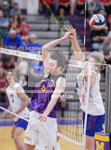 Thumbnail 2 in Mountain View vs Mesa (AIA 6A Round 1 Playoff) photogallery.