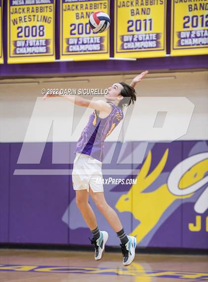 Thumbnail 3 in Mountain View vs Mesa (AIA 6A Round 1 Playoff) photogallery.