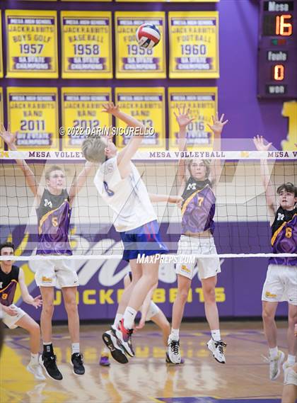 Thumbnail 1 in Mountain View vs Mesa (AIA 6A Round 1 Playoff) photogallery.