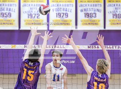 Thumbnail 2 in Mountain View vs Mesa (AIA 6A Round 1 Playoff) photogallery.