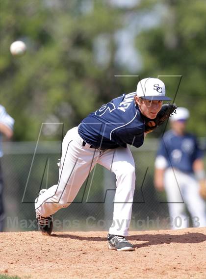 Thumbnail 3 in New Community Jewish @ Sierra Canyon (CIF SS Playoffs) photogallery.