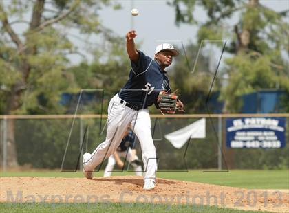 Thumbnail 3 in New Community Jewish @ Sierra Canyon (CIF SS Playoffs) photogallery.
