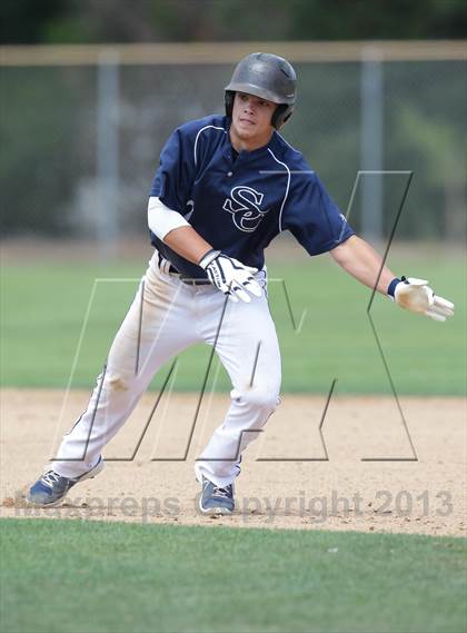 Thumbnail 3 in New Community Jewish @ Sierra Canyon (CIF SS Playoffs) photogallery.