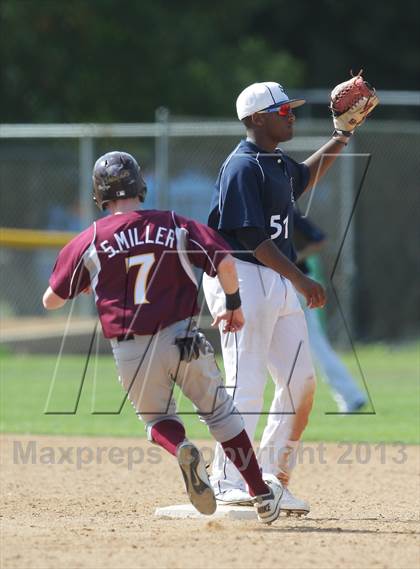 Thumbnail 3 in New Community Jewish @ Sierra Canyon (CIF SS Playoffs) photogallery.