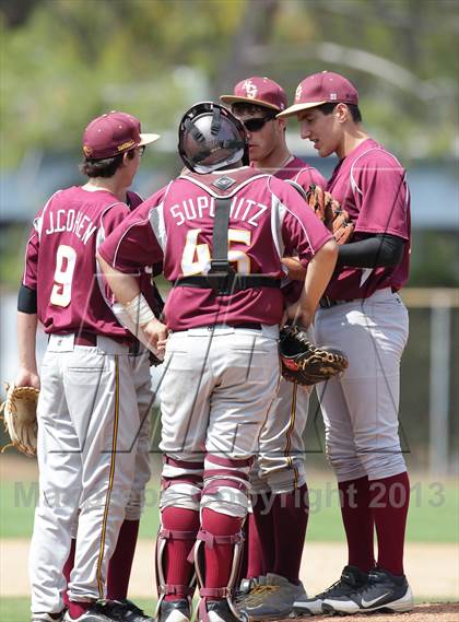 Thumbnail 3 in New Community Jewish @ Sierra Canyon (CIF SS Playoffs) photogallery.