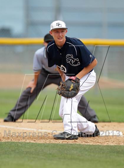 Thumbnail 3 in New Community Jewish @ Sierra Canyon (CIF SS Playoffs) photogallery.