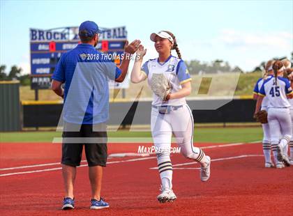 Thumbnail 2 in Clyde vs. Brock (UIL 3A Regional Playoff) photogallery.