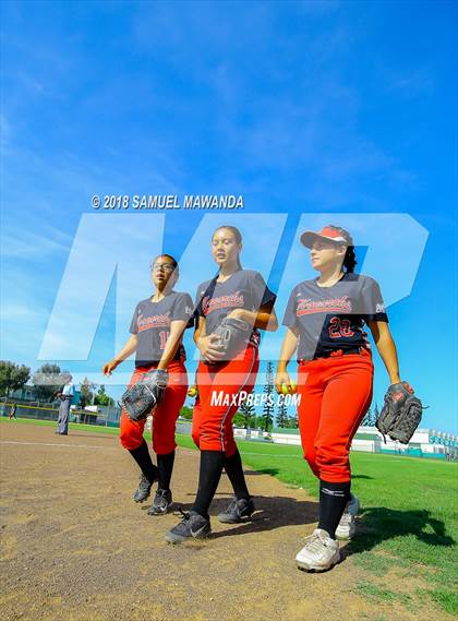 Thumbnail 1 in Granada Hills Charter vs Harbor Teacher (CIF LACS 1st Round Playoff) photogallery.