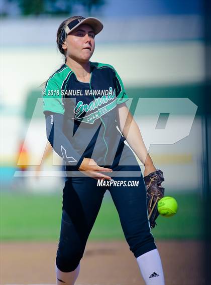Thumbnail 3 in Granada Hills Charter vs Harbor Teacher (CIF LACS 1st Round Playoff) photogallery.