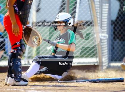Thumbnail 3 in Granada Hills Charter vs Harbor Teacher (CIF LACS 1st Round Playoff) photogallery.