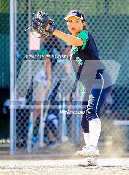 Thumbnail 3 in Granada Hills Charter vs Harbor Teacher (CIF LACS 1st Round Playoff) photogallery.