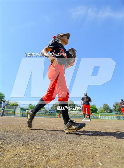 Thumbnail 1 in Granada Hills Charter vs Harbor Teacher (CIF LACS 1st Round Playoff) photogallery.