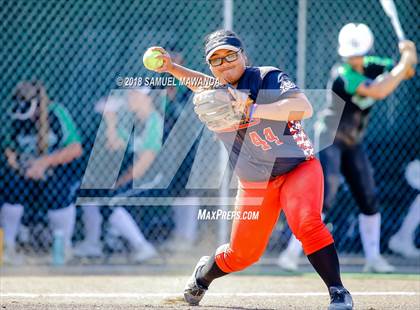Thumbnail 3 in Granada Hills Charter vs Harbor Teacher (CIF LACS 1st Round Playoff) photogallery.