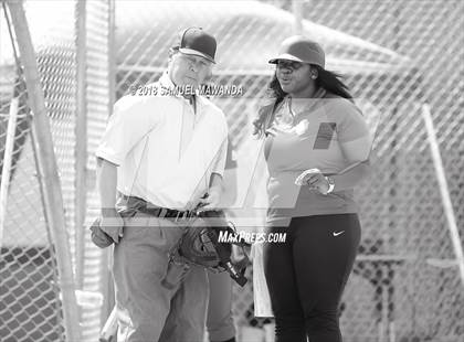 Thumbnail 1 in Granada Hills Charter vs Harbor Teacher (CIF LACS 1st Round Playoff) photogallery.