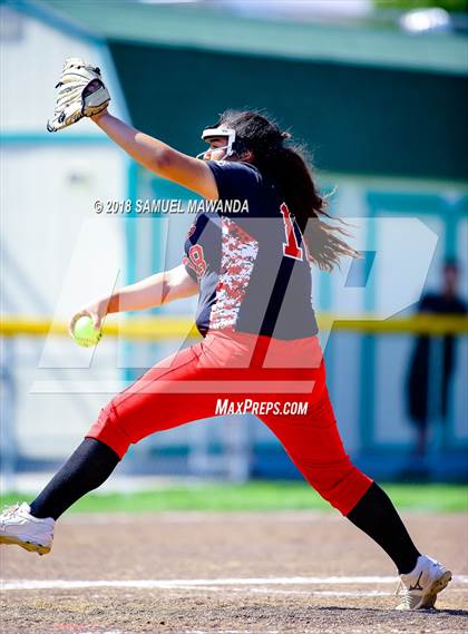 Thumbnail 3 in Granada Hills Charter vs Harbor Teacher (CIF LACS 1st Round Playoff) photogallery.