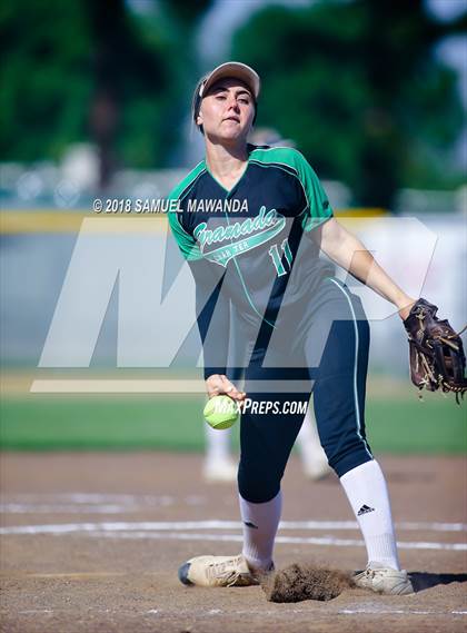Thumbnail 2 in Granada Hills Charter vs Harbor Teacher (CIF LACS 1st Round Playoff) photogallery.