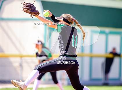 Thumbnail 3 in Granada Hills Charter vs Harbor Teacher (CIF LACS 1st Round Playoff) photogallery.
