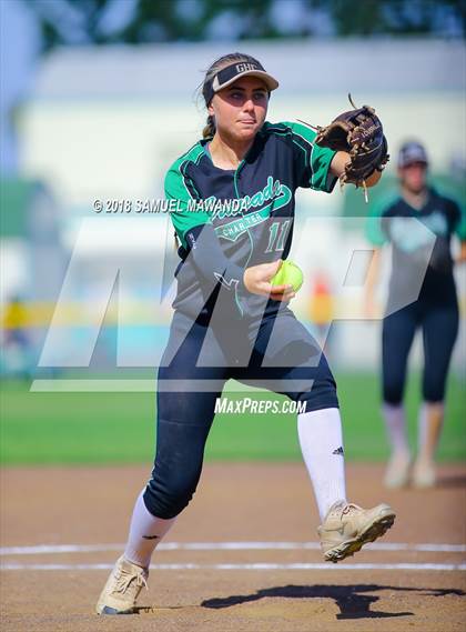 Thumbnail 2 in Granada Hills Charter vs Harbor Teacher (CIF LACS 1st Round Playoff) photogallery.