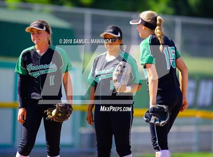 Thumbnail 2 in Granada Hills Charter vs Harbor Teacher (CIF LACS 1st Round Playoff) photogallery.