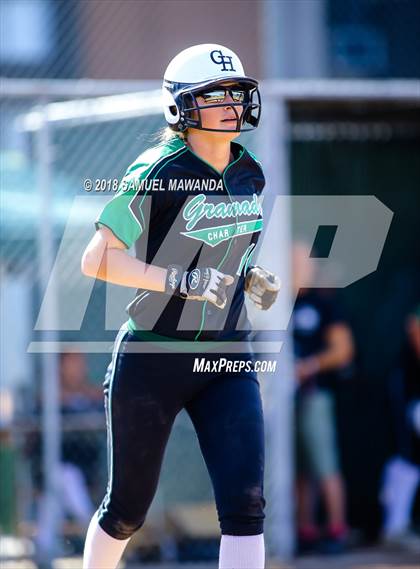 Thumbnail 3 in Granada Hills Charter vs Harbor Teacher (CIF LACS 1st Round Playoff) photogallery.