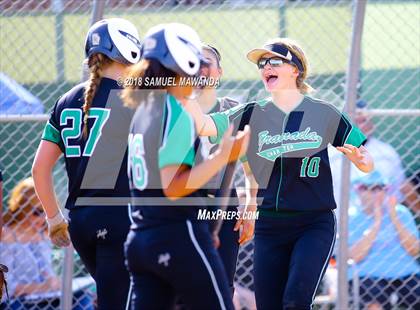 Thumbnail 3 in Granada Hills Charter vs Harbor Teacher (CIF LACS 1st Round Playoff) photogallery.