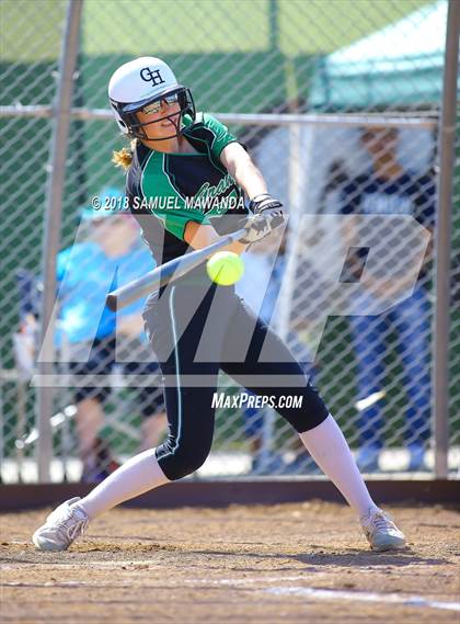 Thumbnail 2 in Granada Hills Charter vs Harbor Teacher (CIF LACS 1st Round Playoff) photogallery.