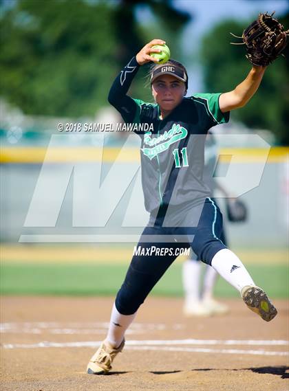Thumbnail 1 in Granada Hills Charter vs Harbor Teacher (CIF LACS 1st Round Playoff) photogallery.